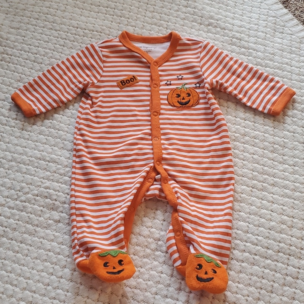 Newborn Halloween Pj